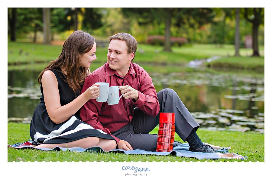 youngstown engagement session
