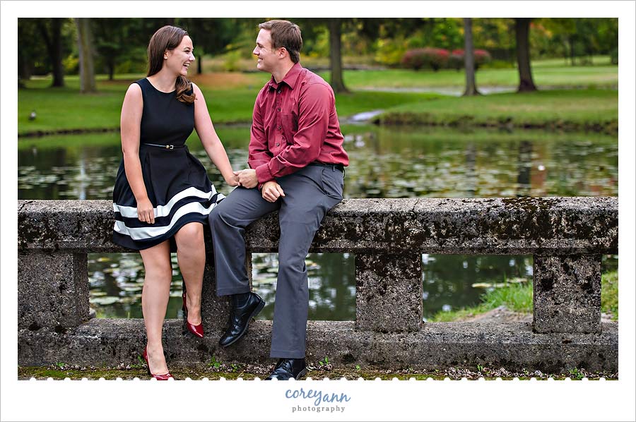 youngstown engagement session