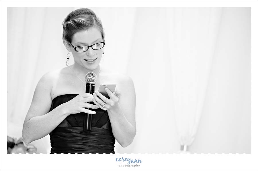 wedding reception at genesis party center in creston ohio