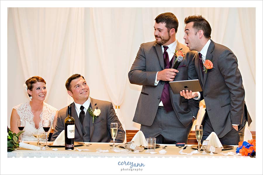 genesis party center wedding in creston ohio