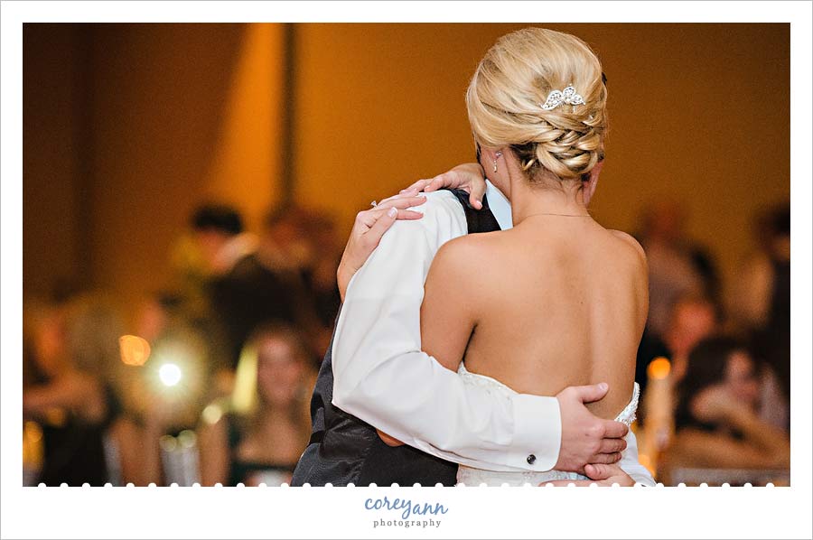 Cleveland Marriott Downtown at Key Center wedding reception with troy entertainment