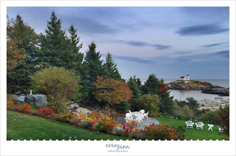 view from ViewPoint Hotel in York Maine