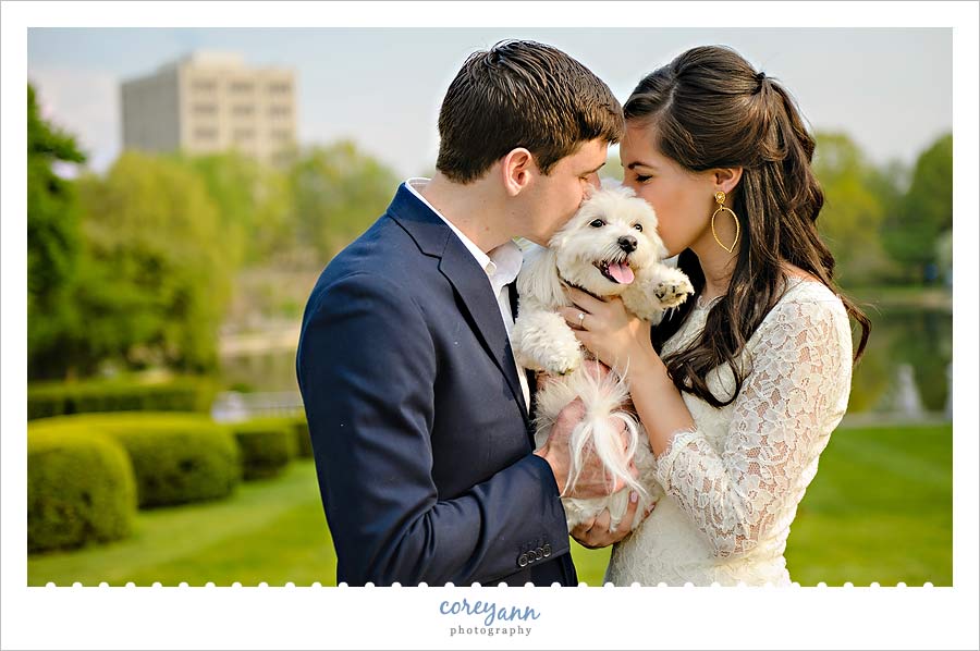 Cleveland Museum of Art Engagement Portraits with Alexia and Jonathan