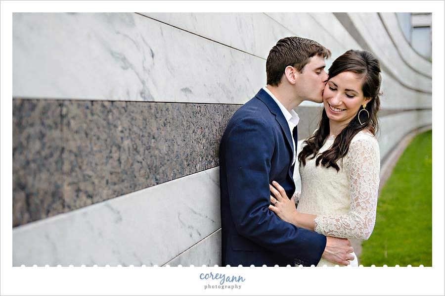 cleveland engagement photo