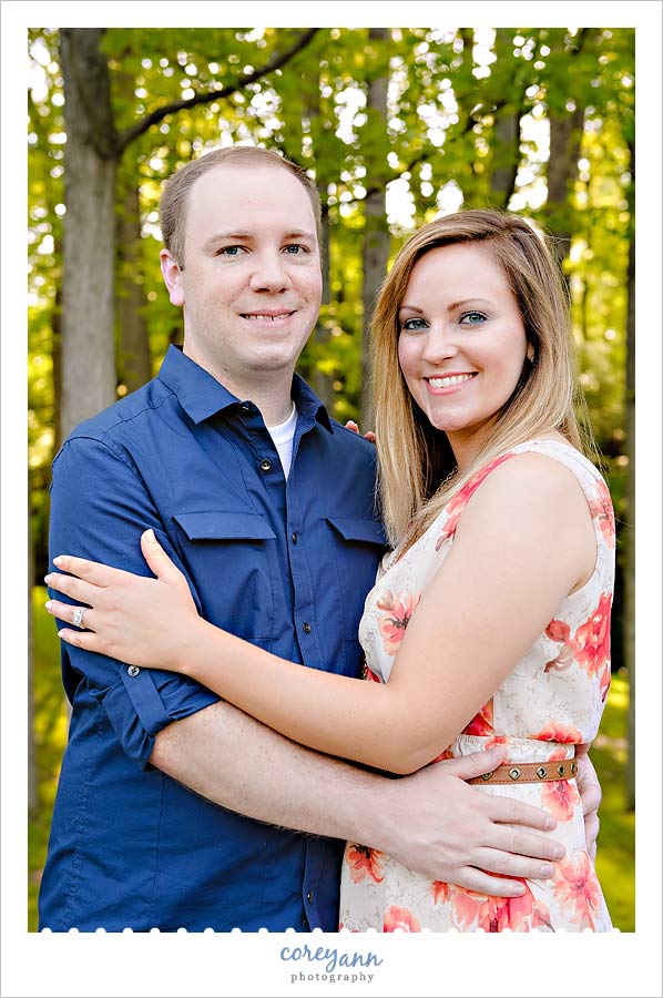 Olmsted Falls Engagement Session with Justine and Kelly