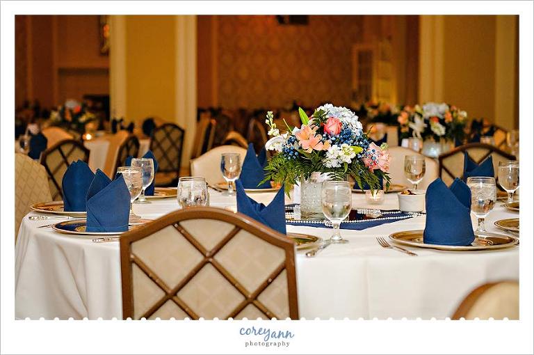 wedding reception at brookside country club