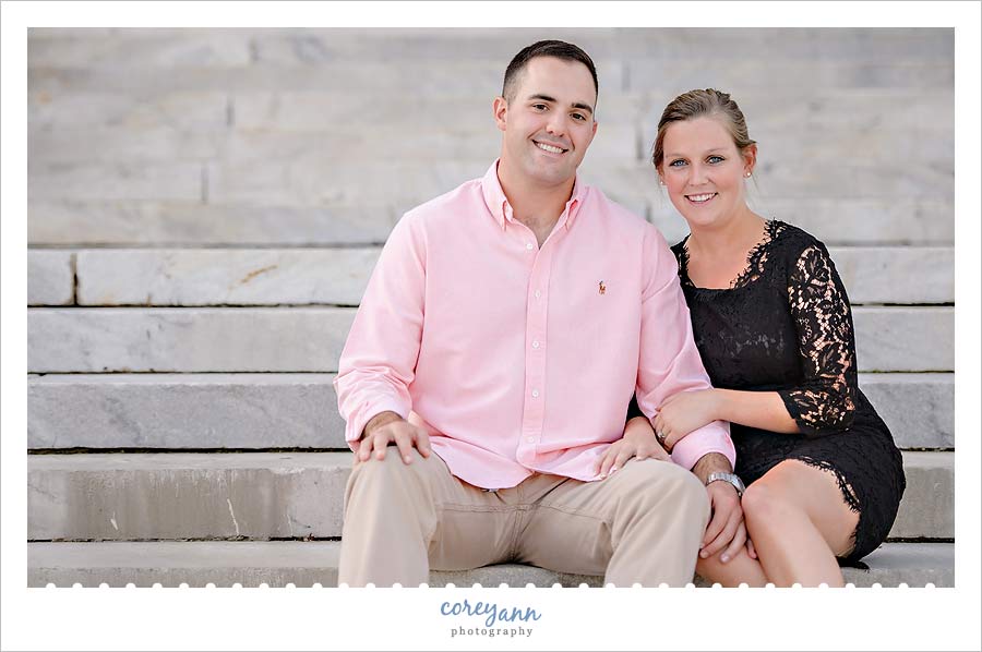 cleveland ohio engagement session