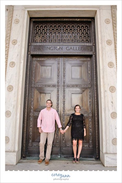 cleveland ohio engagement session