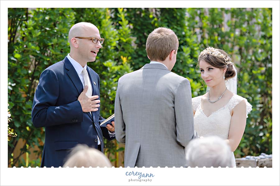 outdoor ceremony at thorncreek winert