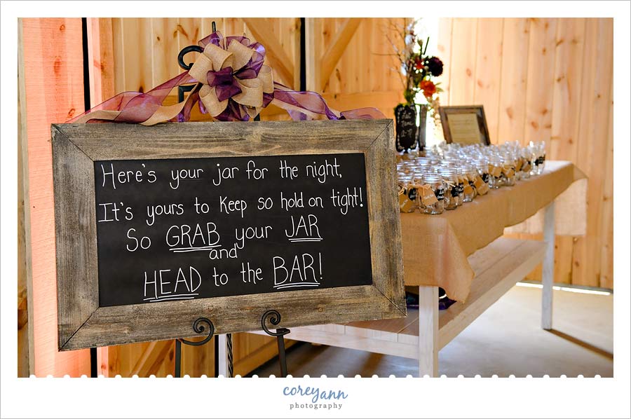 chalkboard ball mug seating chart for wedding reception