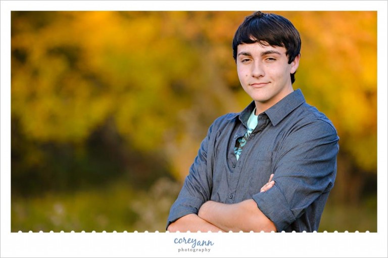 Carrollton Senior Session with Chris at Molly Stark Park