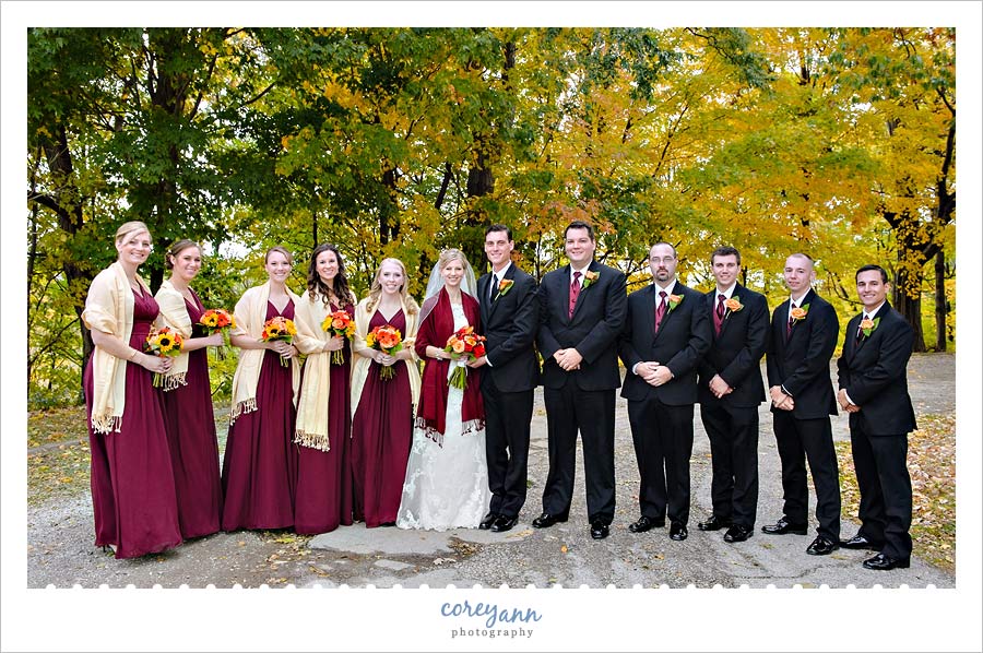 wine wedding party 