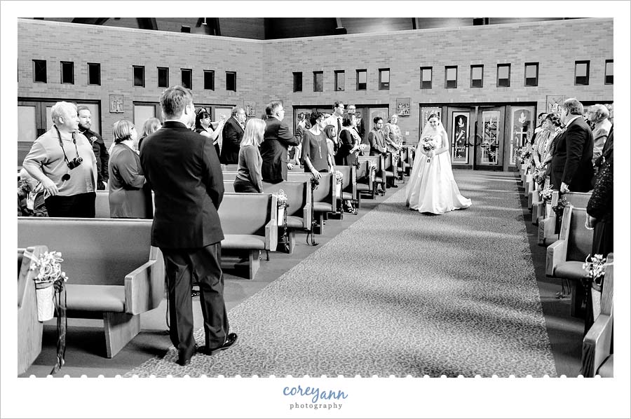 St. Charles Borromeo Parish wedding ceremony