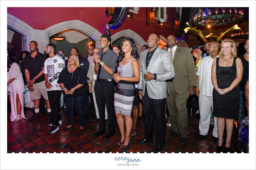 tim brown pro football hall of fame enshrinement party