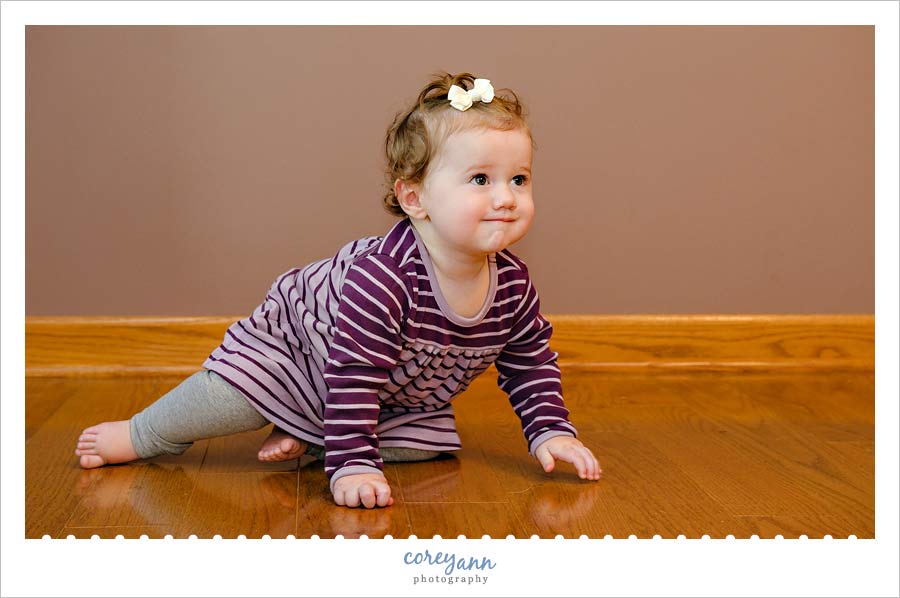 child during portrait session