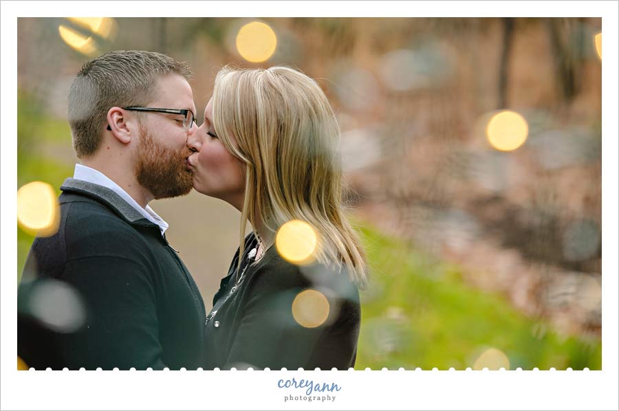 Kingwood Center Engagement Session in Mansfield with Stacy and Brad