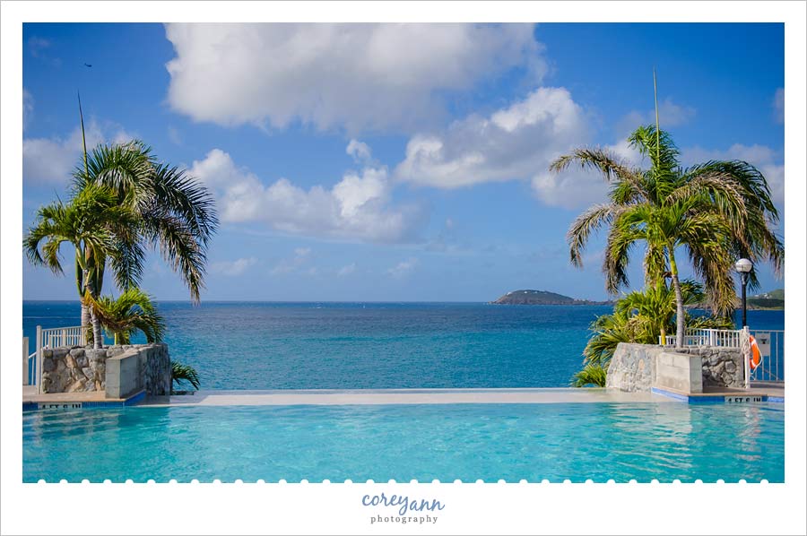 infinity pool at marriott frenchman's reef