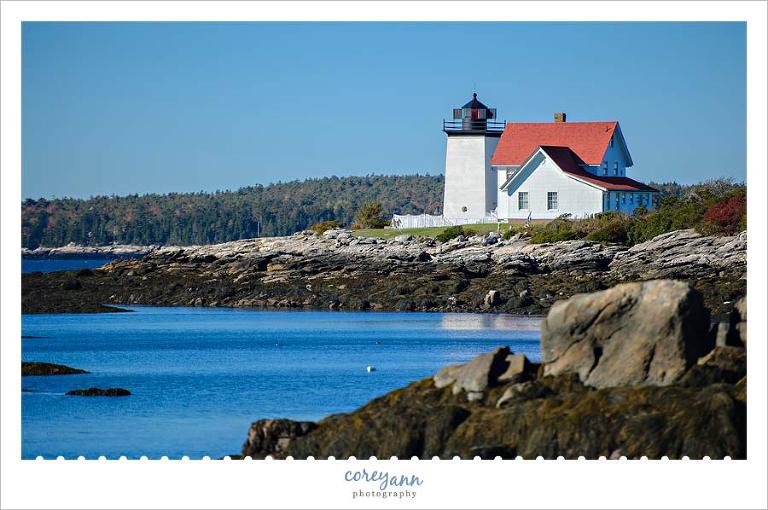 Hendricks Head Lighthouse in Maine