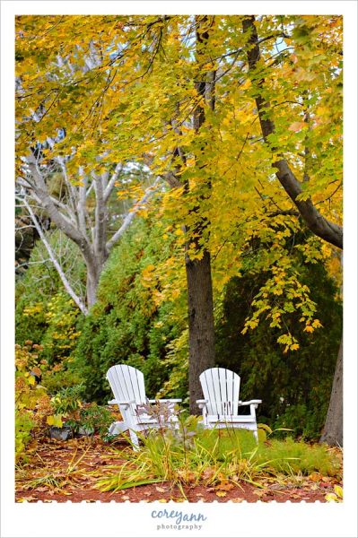 Adirondack chairs in Ogunquit Maine
