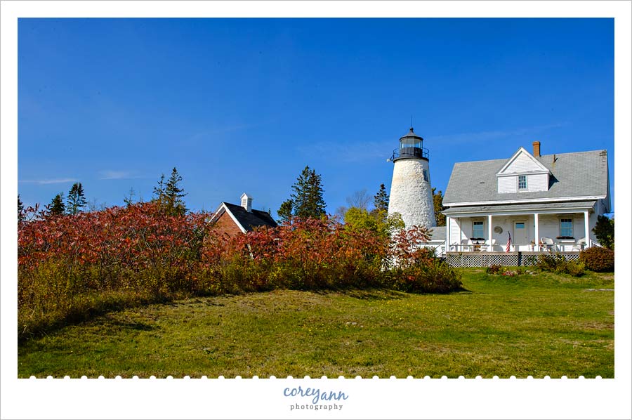 Dyce Head Lighthouse in Maine