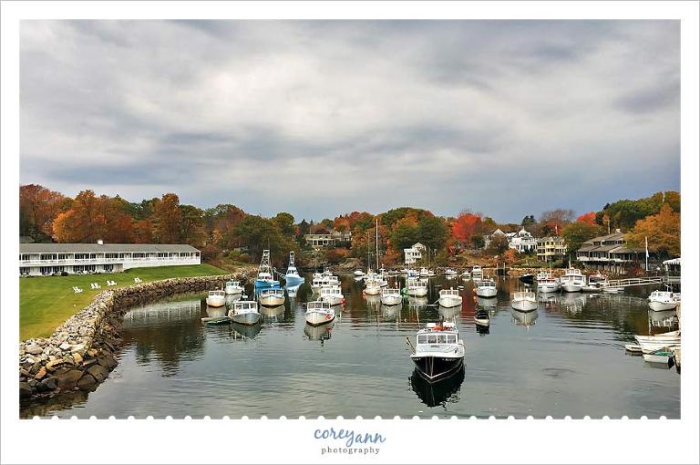Boats in Perkins Cove Maine