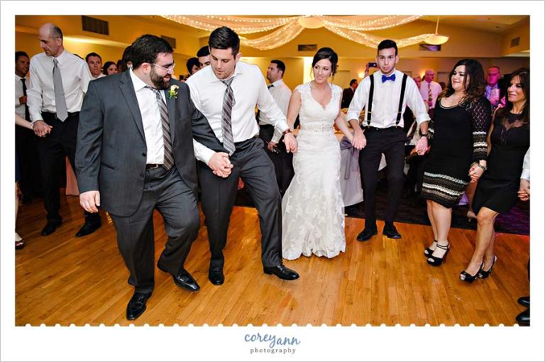 Tarantella Wedding Dance during Reception in Akron