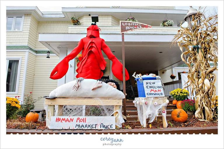 The Grand Hotel in Ogunquit decorated for Ogunquitfest