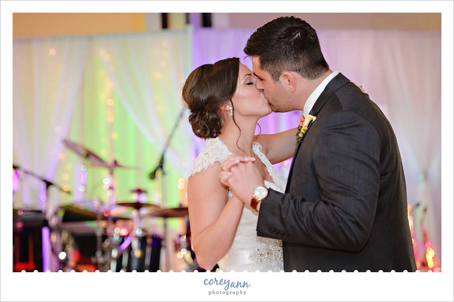 First Dance at Wedding Reception at Chenoweth Golf Course 