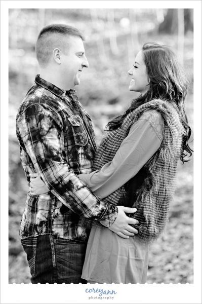 Engagement Session in Youngstown at Lanterman's Mill