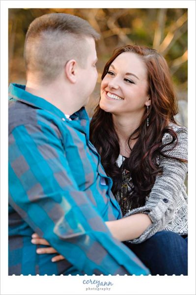 Youngstown Engagement Session in February 