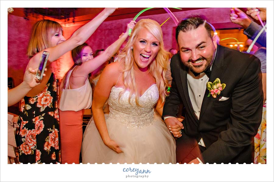Glow Stick Wedding Exit