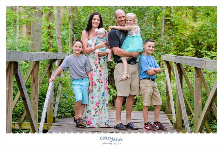 Boettler Park Family Photo in June