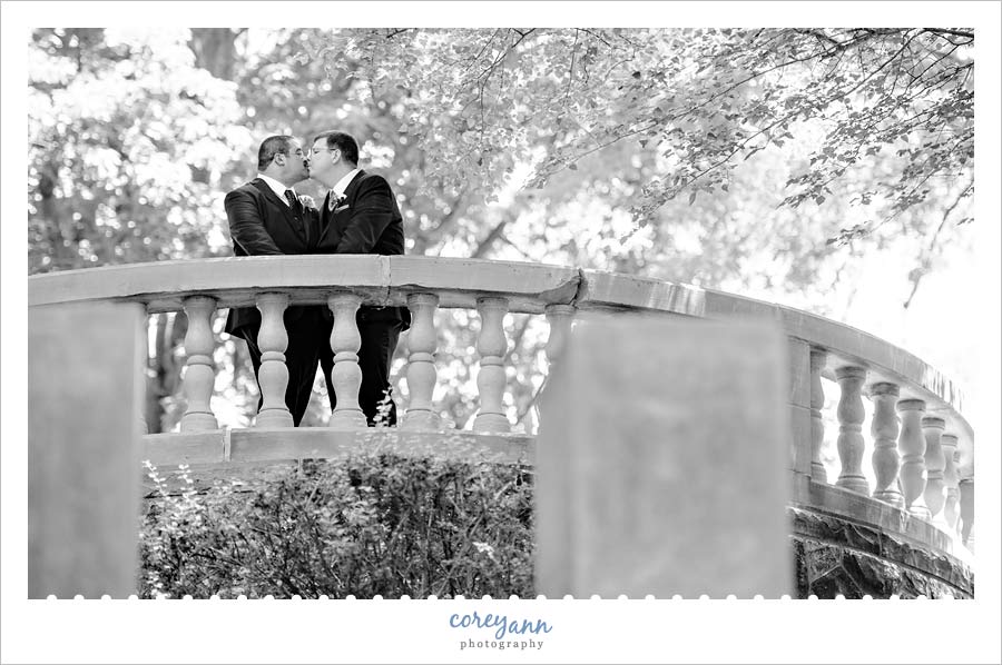 Gay wedding portrait in Cleveland Ohio