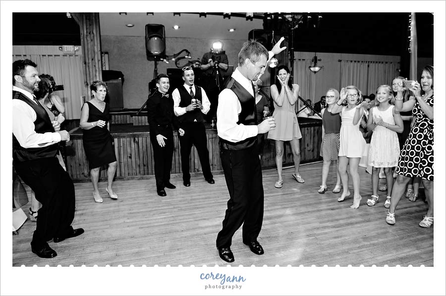 Wedding Reception at Historic Springvale Golf Course and Ballroom