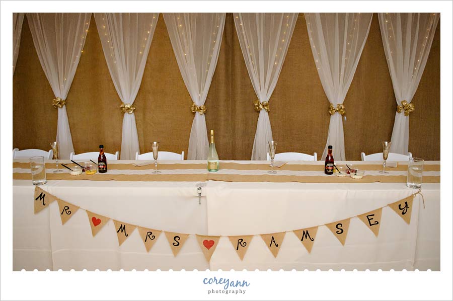 Wedding Reception at Pine View Acres