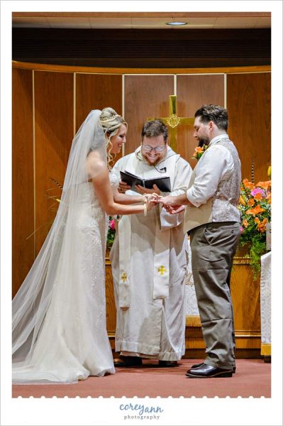 Wedding Ceremony at Chapel of the Cross United Methodist Church