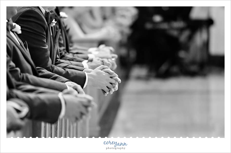 Wedding Ceremony at St John Cantius in Tremont Ohio