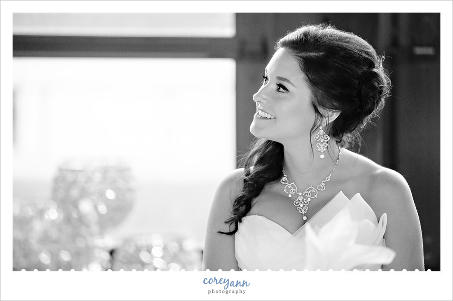 toasts during wedding reception at Lyman Harbor