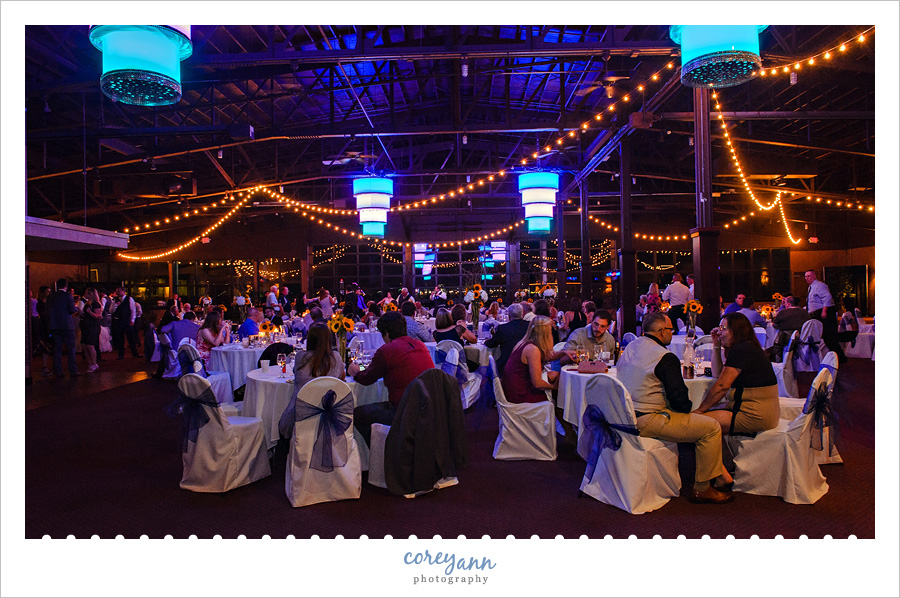 Wedding reception at Lyman Harbor in Sandusky Ohio