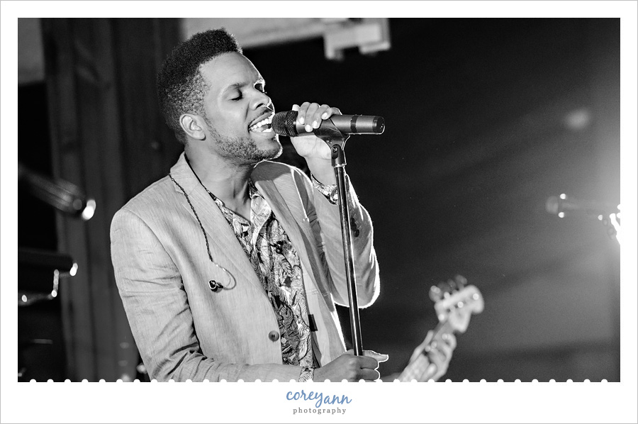 SWAGG band during wedding reception