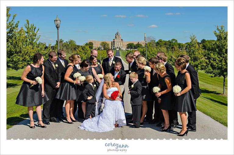 Wedding Party in St Henry Ohio