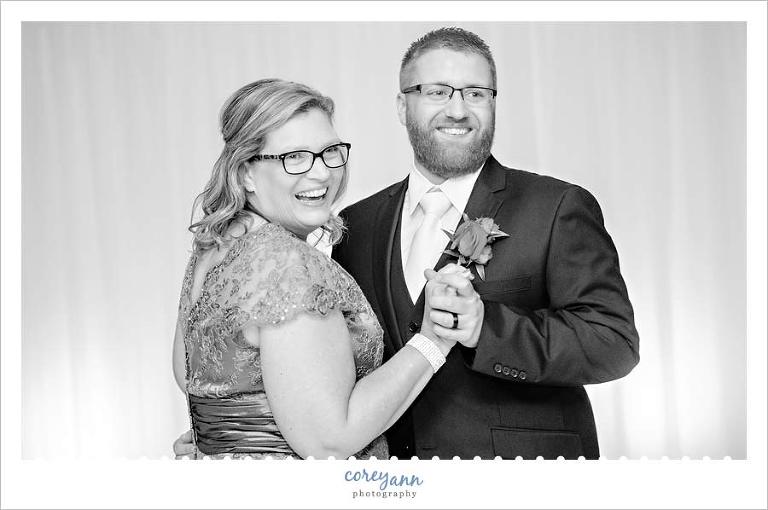 Mother Son Dance during Wedding Reception