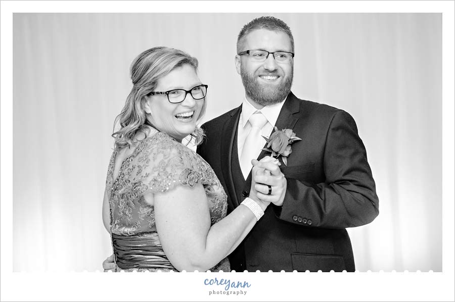 Mother Son Dance during Wedding Reception