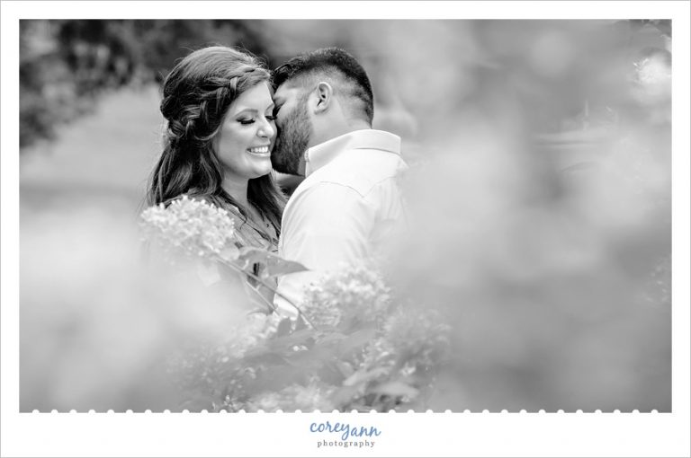 Canton Garden Center Engagement Session in September