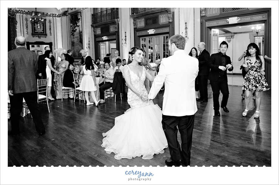 Wedding Reception at Double Tree Tudor Arms Hotel