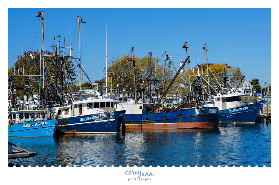 Hyannis harbor in Cape Cod