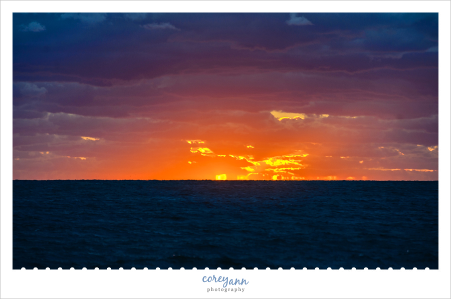 Madaket Beach on Nantucket at Sunset