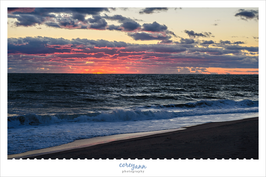Madaket Beach on Nantucket at Sunset