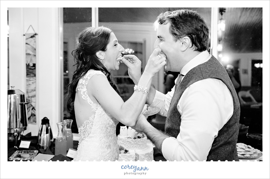 Wedding reception at Turkeyfoot Island Club