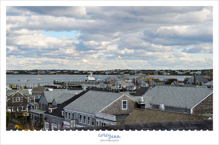 View of Nantucket from the Whaling Museum